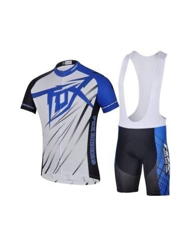 Conjunto corto de ciclismo Fox para el verano, comodidad y estilo en cada pedaleada