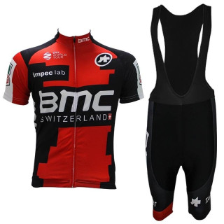 Conjunto de ciclismo corto BMC para el verano, comodidad y frescura aseguradas