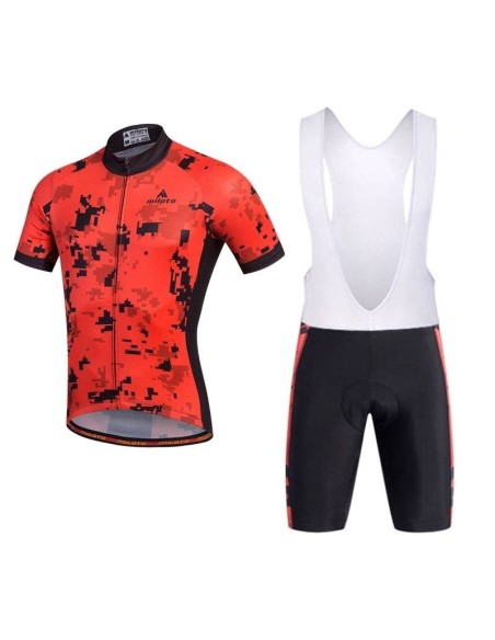 Conjunto de ciclismo corto Miloto para verano: comodidad y frescura en cada pedalada