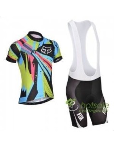 Conjunto corto de ciclismo Fox para el verano: comodidad y frescura en cada pedaleo