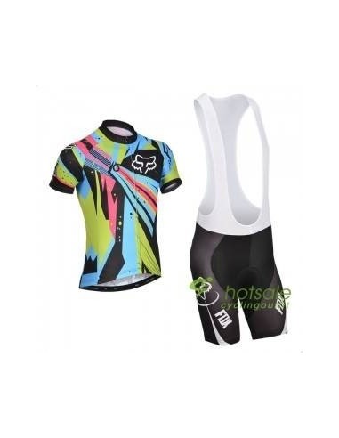 Conjunto corto de ciclismo Fox para el verano: comodidad y frescura en cada pedaleo