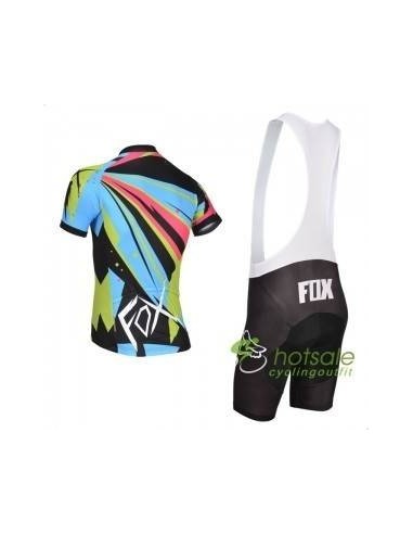 Conjunto corto de ciclismo Fox para el verano: comodidad y frescura en cada pedaleo