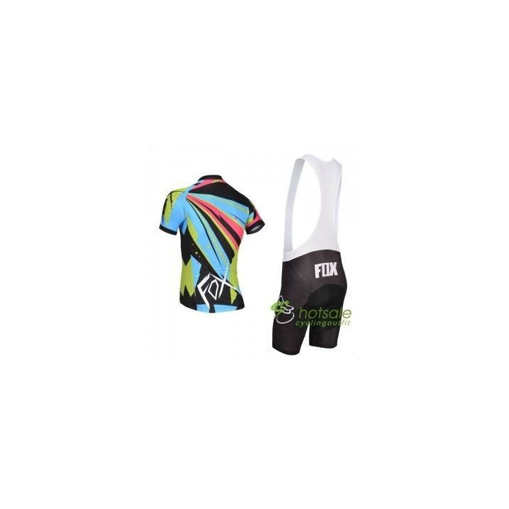 Conjunto corto de ciclismo Fox para el verano: comodidad y frescura en cada pedaleo