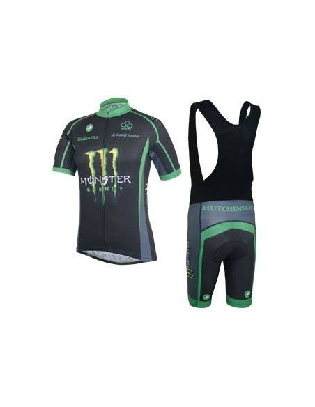 Conjunto de ciclismo corto Monster para el verano: comodidad y estilo en tus rutas