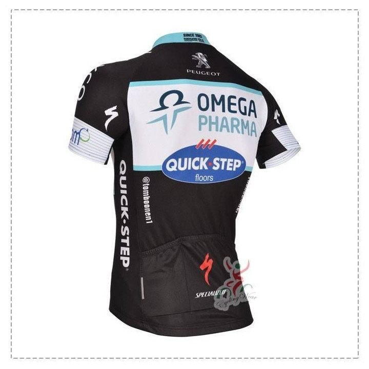 Maillot Ciclista Corto Quick Step: comodidad y frescura para tus rutas