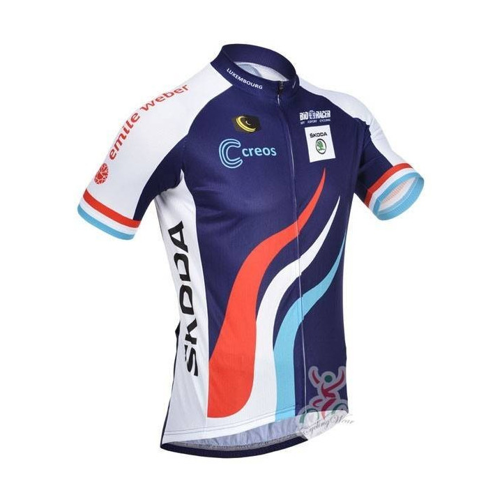 Maillot ciclista corto Luxembourg: comodidad y frescura para tus rutas