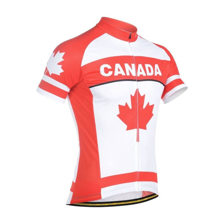 Maillot Ciclista Corto Canada: Comodidad y Estilo para tus Rutas