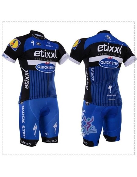 Conjunto de Ciclismo de Verano Quick Step para un Paseo Cómodo y Fresco