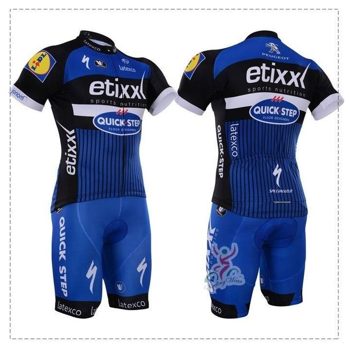 Conjunto de Ciclismo de Verano Quick Step para un Paseo Cómodo y Fresco