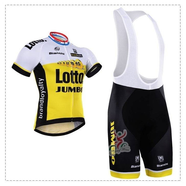 Conjunto de ciclismo corto Lotto: comodidad y frescura para tus paseos de verano