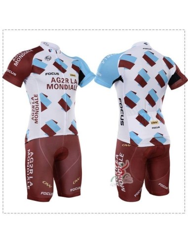 Conjunto de ciclismo corto AG2R para este verano: comodidad y frescura en cada pedaleada