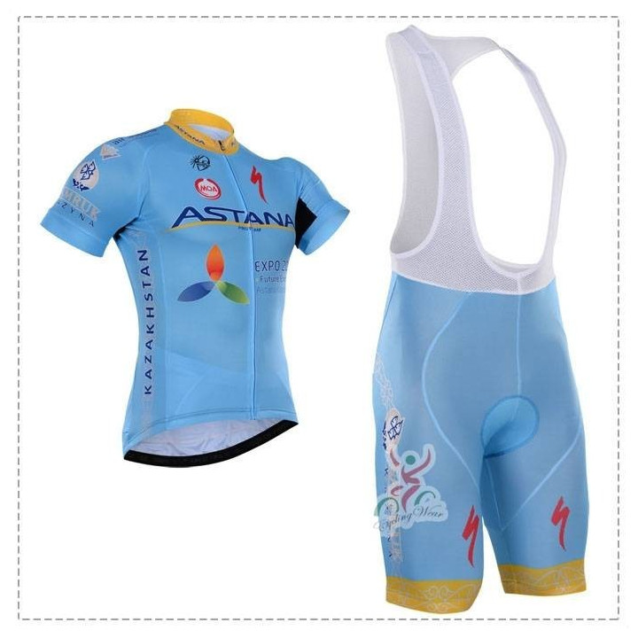 Ropa de ciclismo Astana para el verano que te hará sentir genial