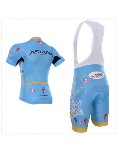Ropa de ciclismo Astana para el verano que te hará sentir genial