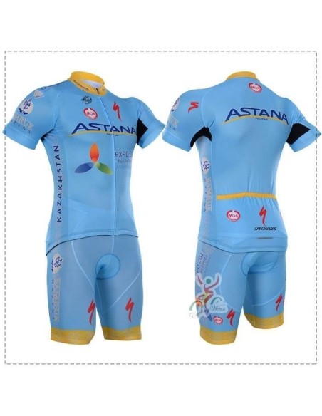 Ropa de ciclismo Astana para el verano que te hará sentir genial