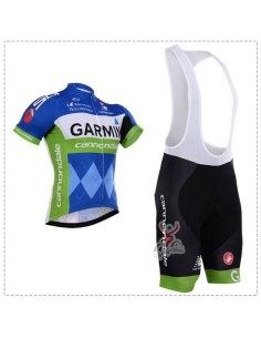Conjunto de ciclismo corto Garmin para disfrutar del verano en la bici