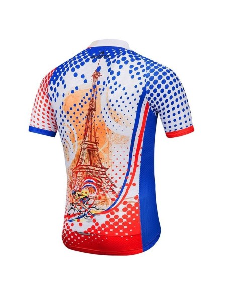 Conjunto de ciclismo corto Miloto France para un verano cómodo y fresco