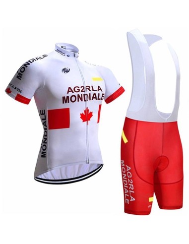 Conjunto de ciclismo AG2R para verano, comodidad y frescura en cada pedaleo