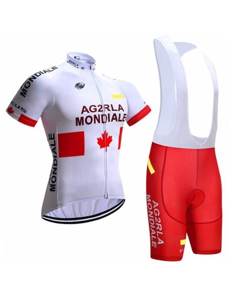 Conjunto de ciclismo AG2R para verano, comodidad y frescura en cada pedaleo