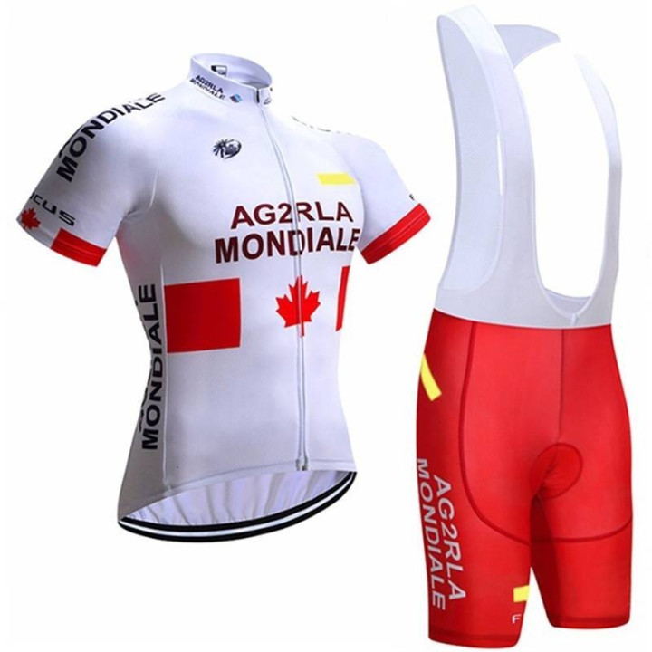 Conjunto de ciclismo AG2R para verano, comodidad y frescura en cada pedaleo