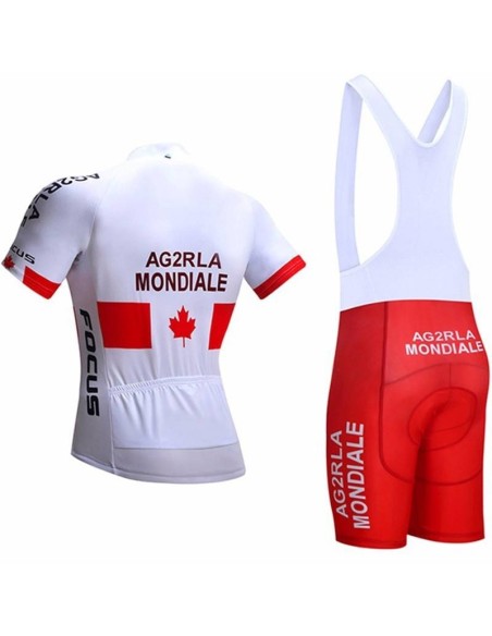 Conjunto de ciclismo AG2R para verano, comodidad y frescura en cada pedaleo