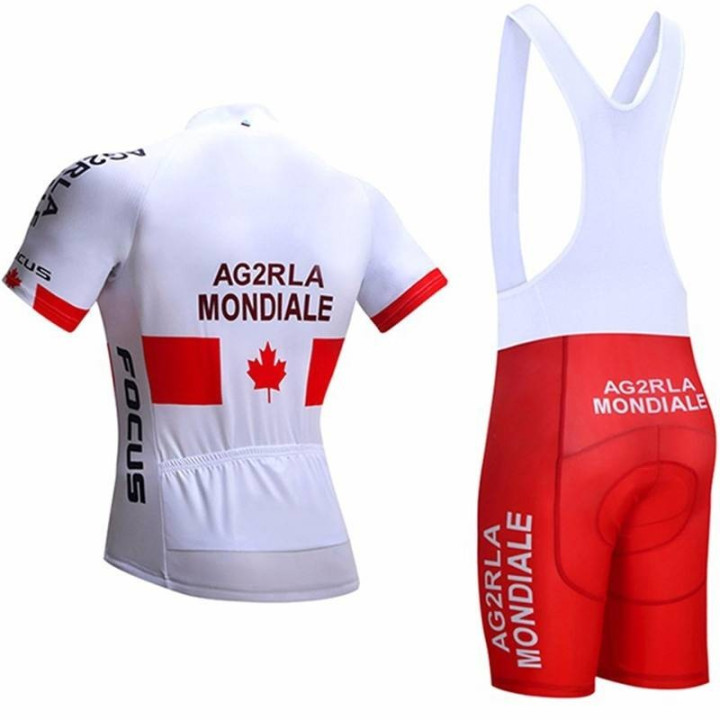 Conjunto de ciclismo AG2R para verano, comodidad y frescura en cada pedaleo