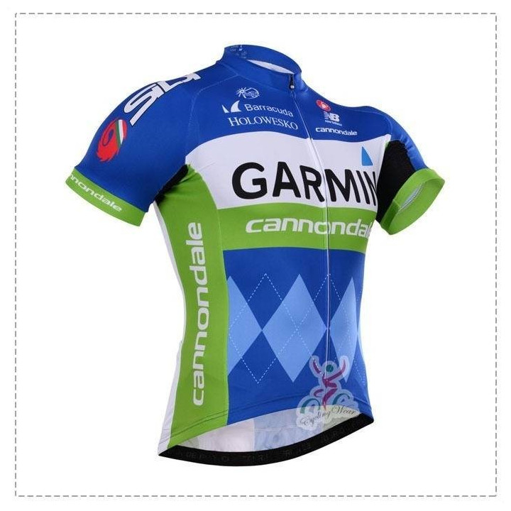 Maillot Ciclista Corto Garmin: comodidad y frescura en cada pedalada