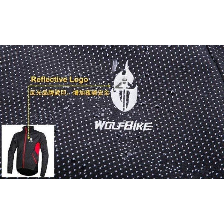 Chaqueta WOLFBIKE térmica para ciclismo: comodidad y frescura en cada pedalada