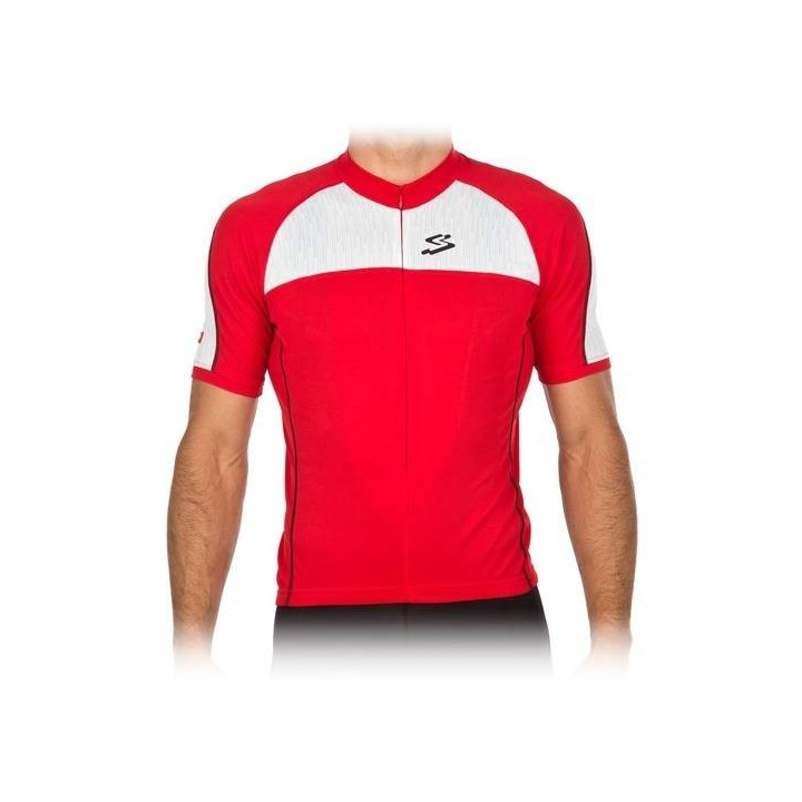 Maillot Spiuk Race Men Jersey Rojo: comodidad y frescura para ciclistas