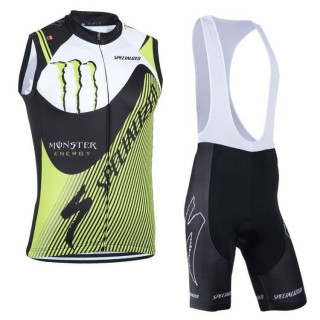 Conjunto de Ciclismo Sin Mangas Monster: Comodidad y Estilo para el Verano