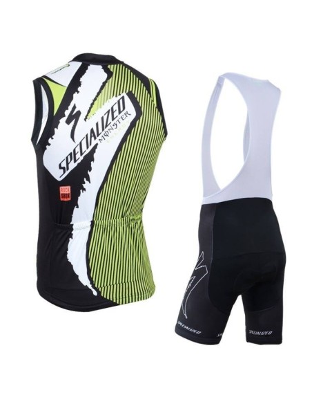 Conjunto de Ciclismo Sin Mangas Monster: Comodidad y Estilo para el Verano