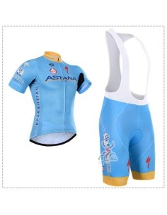 Conjunto de ciclismo Astana para verano: comodidad y estilo en cada pedaleada