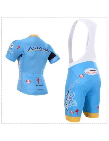 Conjunto de ciclismo Astana para verano: comodidad y estilo en cada pedaleada