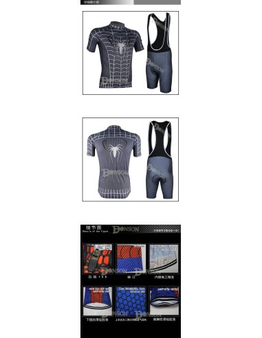Conjunto de Ciclismo Verano Spiderman: Comodidad y Estilo en Cada Paseo