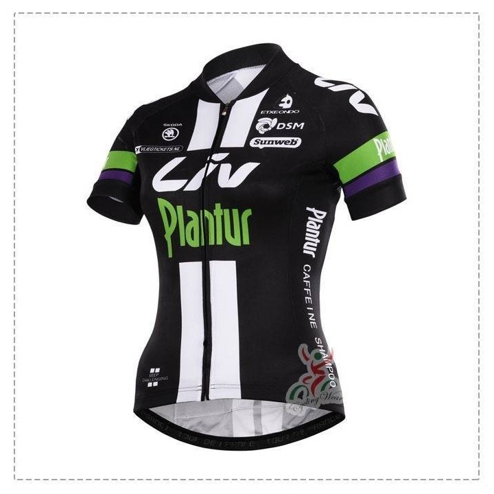 Maillot ciclista corto Liv para mujeres: comodidad y frescura en cada pedaleo