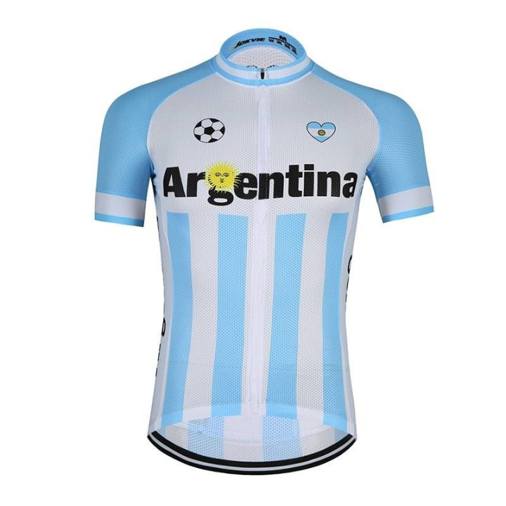 Maillot Ciclista Argentina Mundial: comodidad y frescura para tus rutas