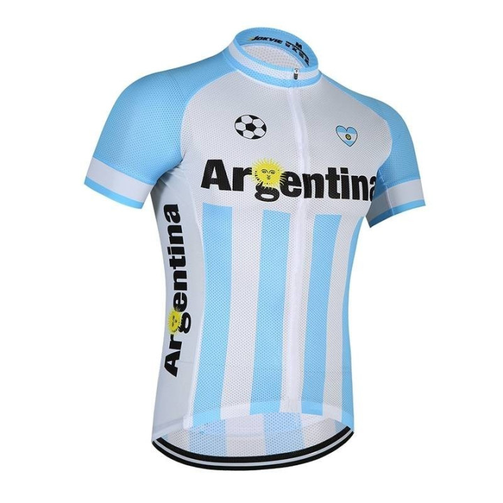Maillot Ciclista Argentina Mundial: comodidad y frescura para tus rutas