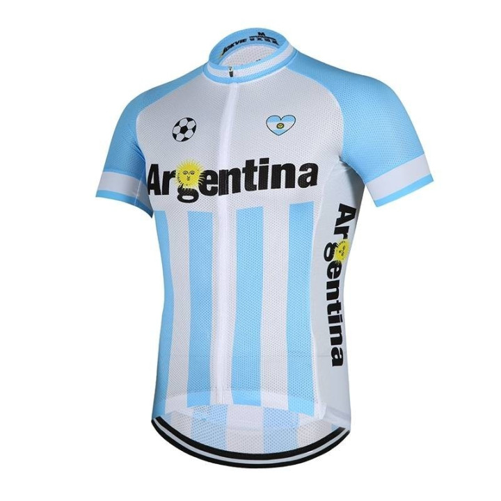 Maillot Ciclista Argentina Mundial: comodidad y frescura para tus rutas