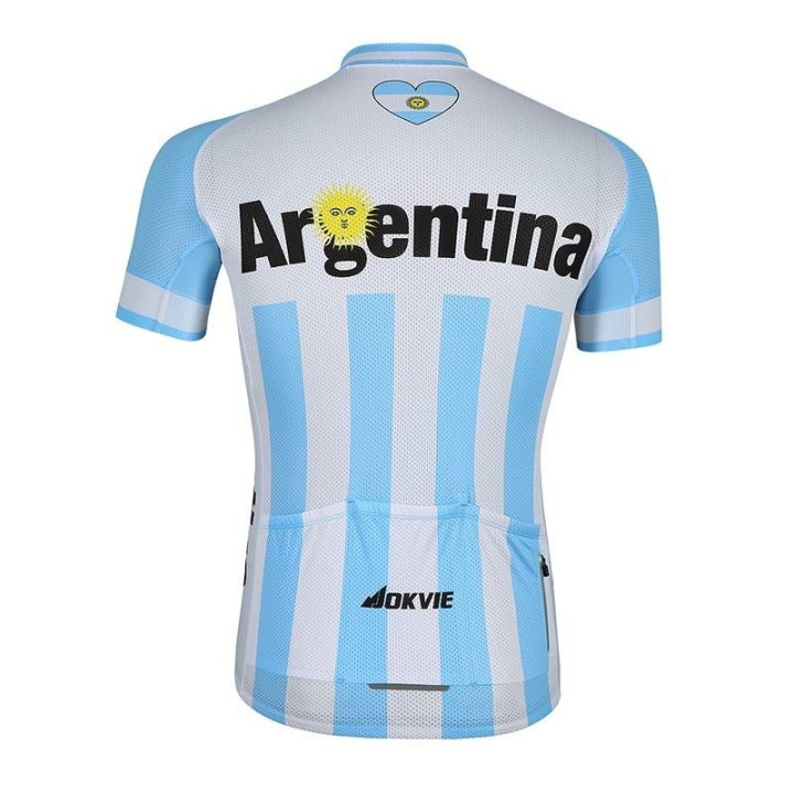 Maillot Ciclista Argentina Mundial: comodidad y frescura para tus rutas