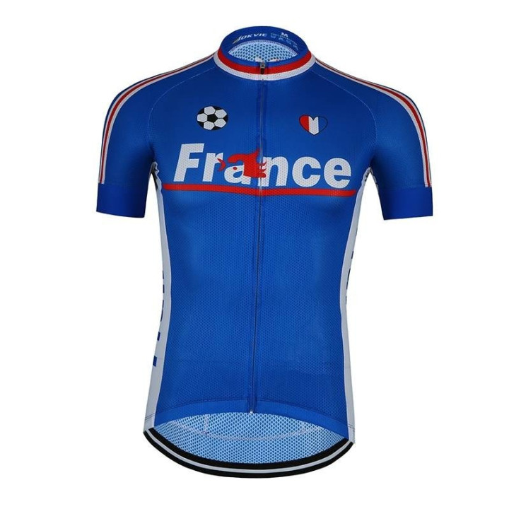 Maillot Ciclista Francia Mundial: comodidad y frescura en cada ruta