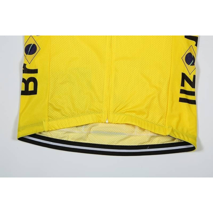 Maillot Ciclista Brasil Mundial: comodidad y frescura para tus rutas