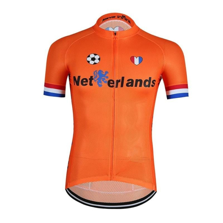 Maillot de Ciclismo Holanda Mundial: Comodidad y Estilo en Cada Pedalada