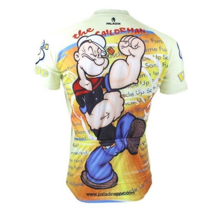 Maillot Ciclista Popeye: comodidad y frescura en cada pedaleo