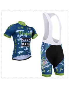 Ropa de ciclismo de verano Saxo Bank: comodidad y estilo para tus paseos