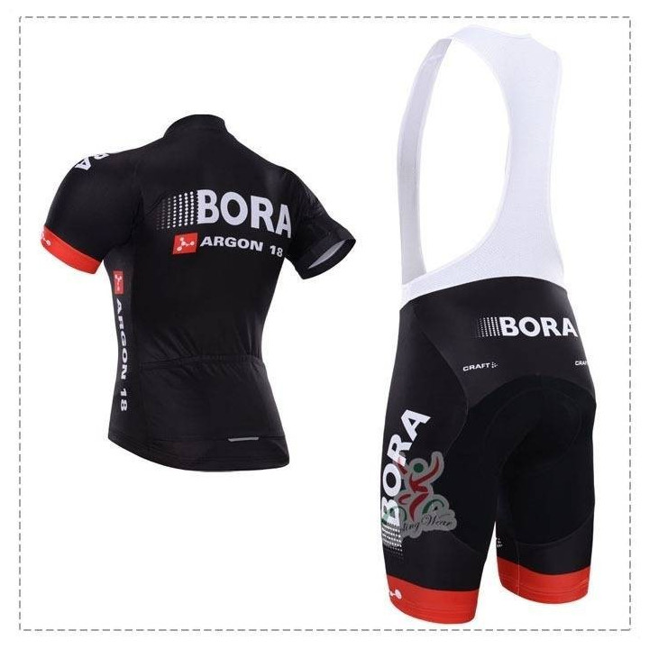 Conjunto de ciclismo corto de verano Bora: comodidad y frescura en cada pedaleada