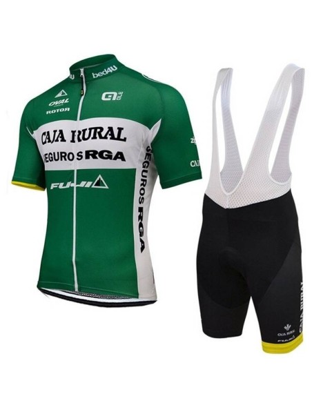 Conjunto de ciclismo corto CAJA RURAL para un verano cómodo y fresco