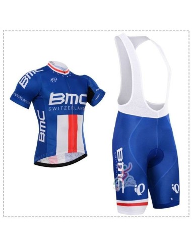 Conjunto de ciclismo corto BMC para el verano, comodidad y estilo en cada ruta