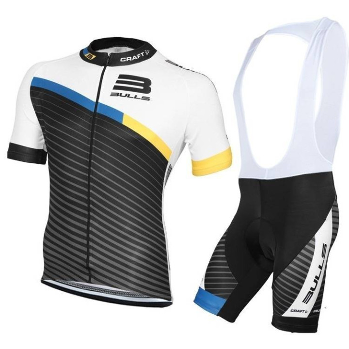 Conjunto de ciclismo corto de verano Bull: comodidad y estilo para tus rutas