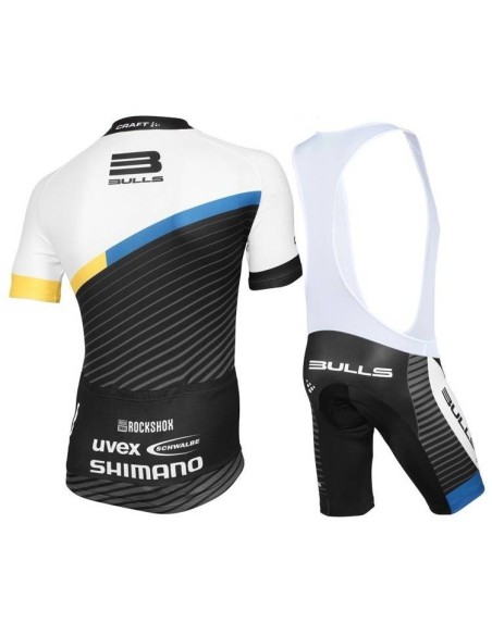 Conjunto de ciclismo corto de verano Bull: comodidad y estilo para tus rutas