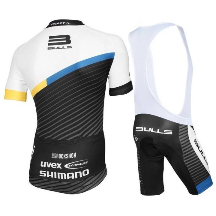 Conjunto de ciclismo corto de verano Bull: comodidad y estilo para tus rutas