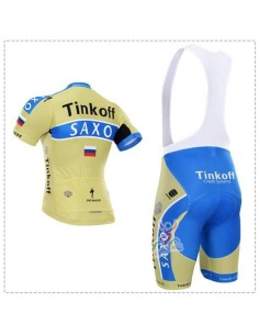 Conjunto de Ciclismo Saxo Bank para el Verano: Comodidad y Estilo en Cada Paseo 2